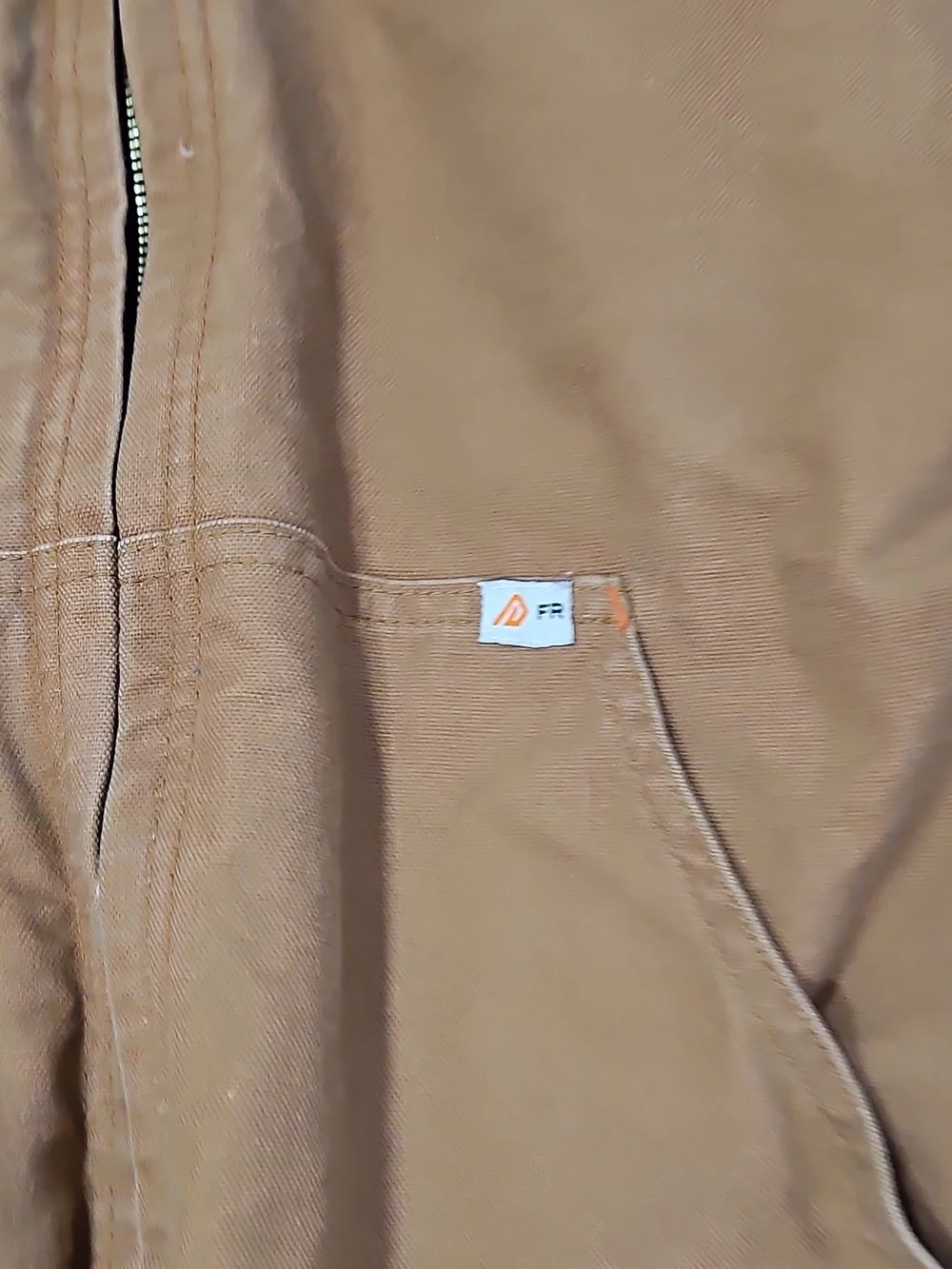 Men's Tan Workwear FR Jacket - Rasco